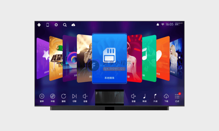 家庭KTV#电视盒子版家庭唱K神器#上百万歌曲免费下载#A573-FunShare·趣享