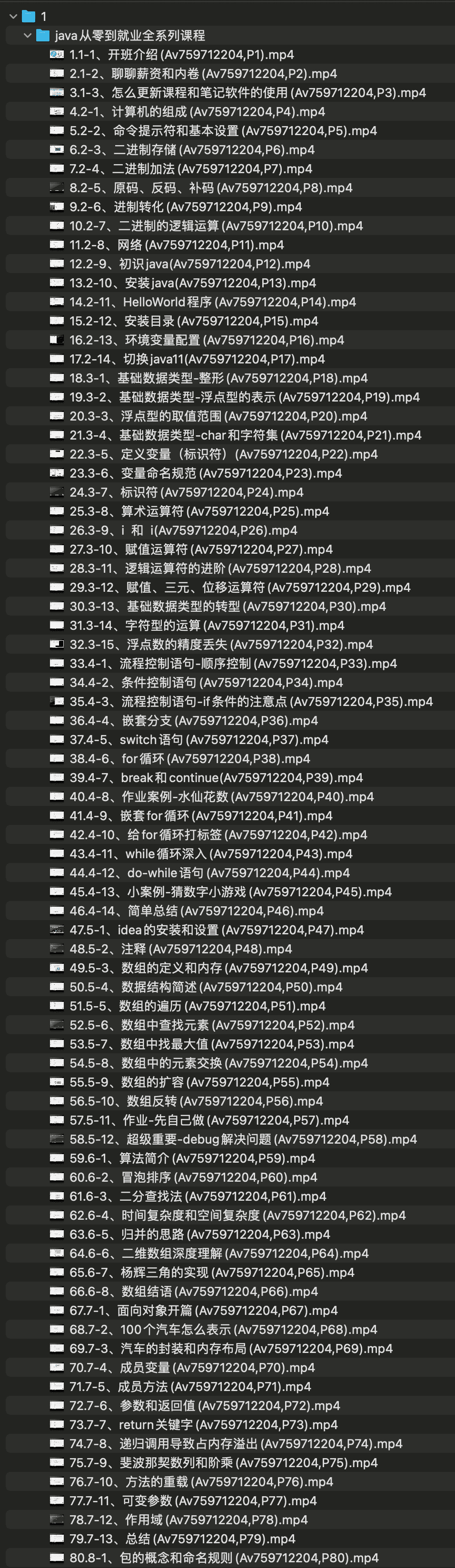 图片[1]-Java从入门到精通#300节课超深度教学【价值1288元】#A708-FunShare·趣享
