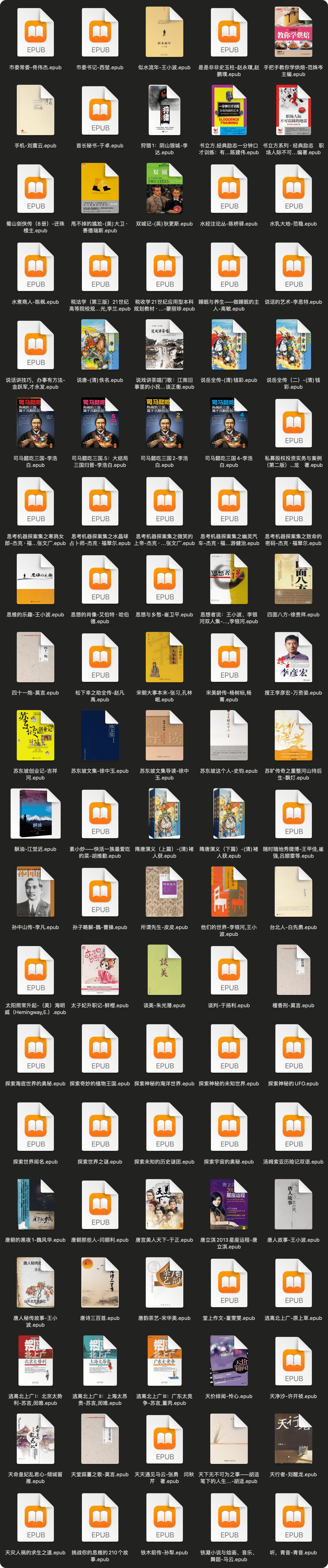 图片[11]-1500套当当网热门正版电子书籍#涵盖文学/社科/财经/商业教育等#A738-FunShare·趣享