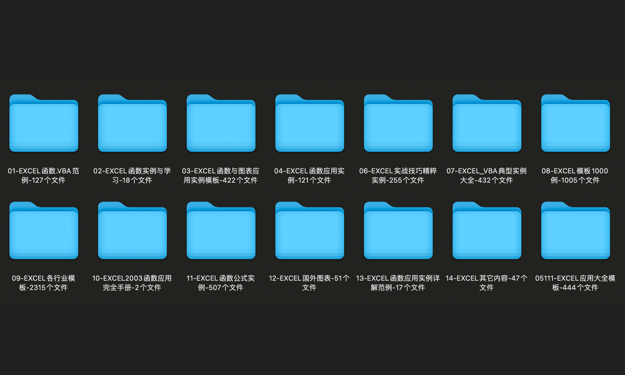 5700套Excel函数公式+表格模板素材#A740-FunShare·趣享
