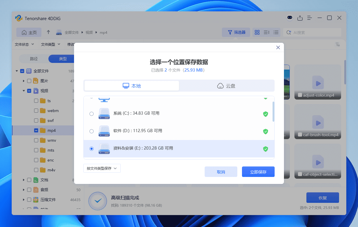 图片[14]-Tenorshare 4DDiG#高级电脑数据工具#恢复成功了高达99.8%#A881-FunShare·趣享