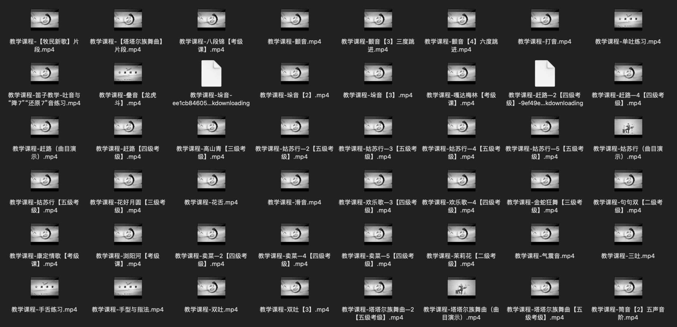 《零基础学竹笛100节精品课》#从入门到精通#解锁笛韵之美#A905《价值399元》