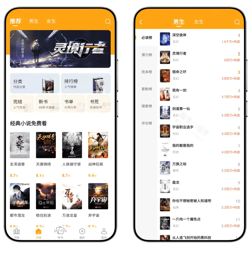 图片[1]-猫眼看书#百万级小说资源#涵盖各大平台的付费小说#无广告#B011-FunShare·趣享